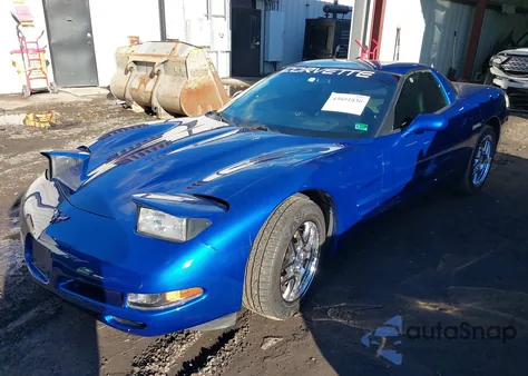 2002 Chevrolet Corvette from USA, damaged, VIN 1G1YY22G825122265